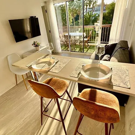1-bedroom 50 M From The With Terrace Swimming Pool Ac * Antibes